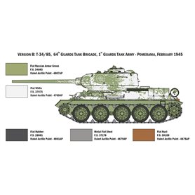 Italeri 6545 1/34 T-34/85 Zavod 183 Mod.44