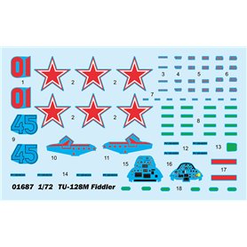 Trumpeter 01687 Tu-128M Fiddler