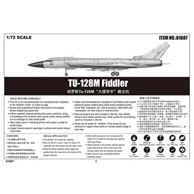Trumpeter 01687 Tu-128M Fiddler