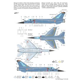 Special Hobby 72388 Mirage F.1C/C-200