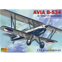RS Models 1:72 Avia B-534 IV IN WHAT IF MARKINGS