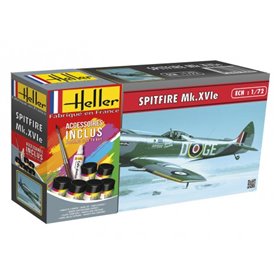 Heller 1:72 Supermarine Spitfire Mk.XVIe - STARTER SET
