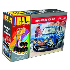 Heller 1:24 Renault R8 Gordini - STARTER SET