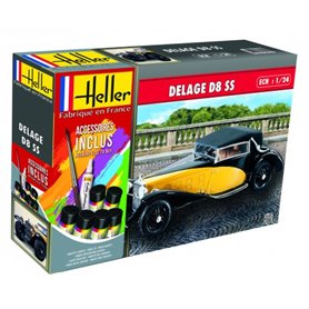 Heller 56720 Starter Set - Delage D8 SS