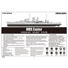 Trumpeter 1:350 HMS Exeter