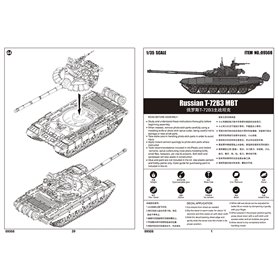 Trumpeter 09508 Russian T-72B3 MBT