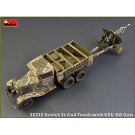 Mini Art 1:35 SOVIET 2T 6x4 TRUCK z działem 76mm USV-BR