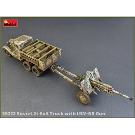 Mini Art 1:35 SOVIET 2T 6x4 TRUCK z działem 76mm USV-BR