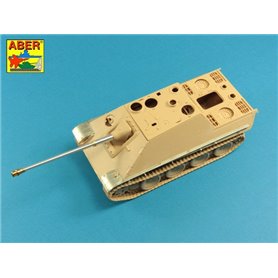 ABER 1:35 Metalowa lufa 88mm PaK.43/1 L/71 do Sd.Kfz.173 Jadpanther G1 - późna wersja