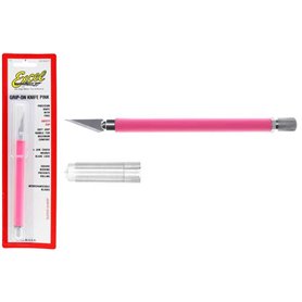 Excel 16021 K18 Pink Grip Knife Non-Roll with Saf