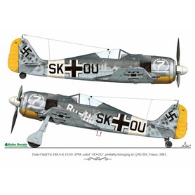 Exito EXITO DECALS 1:48 Kalkomanie do WULF PACK VOL.1 - Focke Wulf Fw-190A