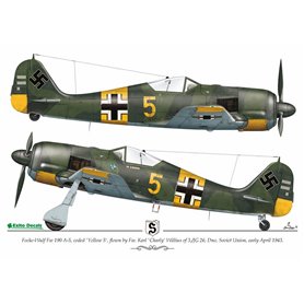Exito EXITO DECALS 1:48 Kalkomanie do WULF PACK VOL.1 - Focke Wulf Fw-190A