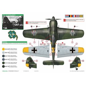Exito EXITO DECALS 1:48 Kalkomanie do WULF PACK VOL.1 - Focke Wulf Fw-190A