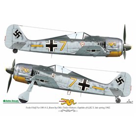 Exito EXITO DECALS 1:72 Kalkomanie do WULF PACK VOL.1 - Focke Wulf Fw-190A