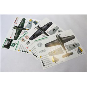 Exito EXITO DECALS 1:72 Kalkomanie do WULF PACK VOL.1 - Focke Wulf Fw-190A