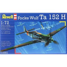 Revell 1:72 Focke Wulf Ta-152H - MODEL SET - z farbami