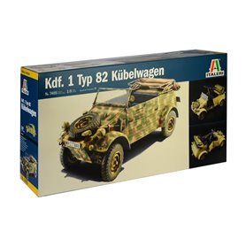 Italeri 7405 1/9 WWII:German Typ 8 Kubelwagen