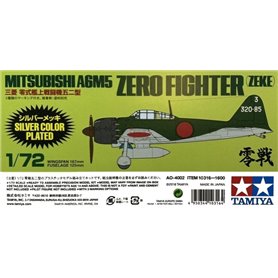 Tamiya 10316 1/72 A6M5 Zero Silver Plated