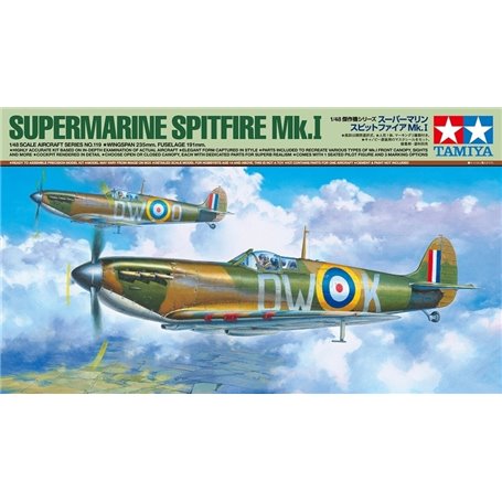 Tamiya 61119 Supermarine Spitfire Mk.I