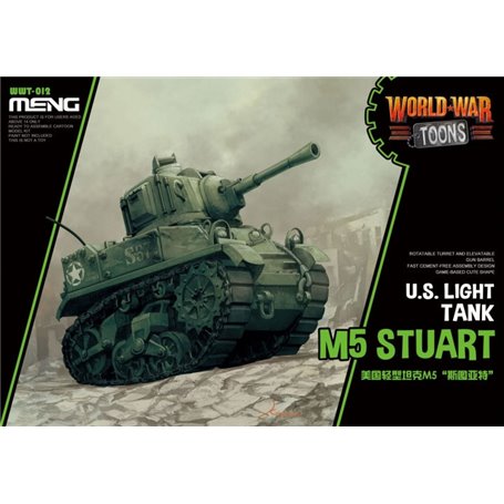 Meng WWT-012 World War Toons M5 Stuart