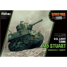 Meng WORLD WAR TOONS - M5 Stuart - US LIGHT TANK