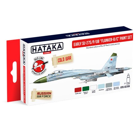 Hataka AS104 Early Su-27S/P/UB Flanker B/C paint s