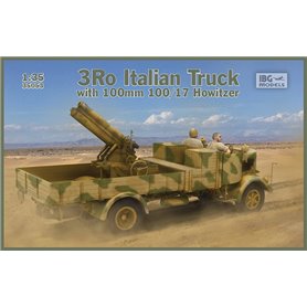IBG 35053 3RO Italian Truck with 100/17 Howitzer
