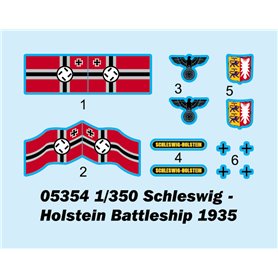 Trumpeter 1:350 Schleswig Holstein - 1935