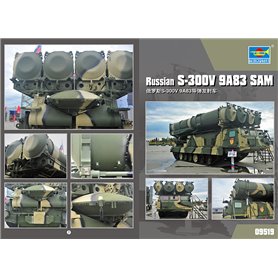 Trumpeter 1:35 S-300V 9A83 SAM