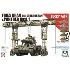 Takom 1:35 Fries Kran 16t Strabokran z Pz.Kpfw.V Panther Ausf.? - LUCKY PACK