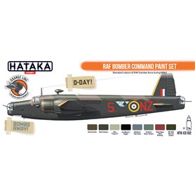 Hataka ORANGE-LINE Zestaw farb RAF BOMBER COMMAND