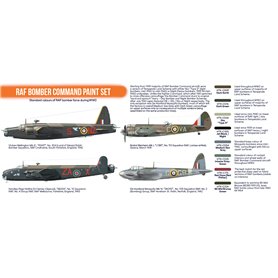 Hataka ORANGE-LINE Zestaw farb RAF BOMBER COMMAND