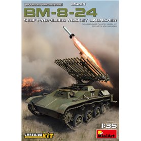 Mini Art 35234 BM-8-24 S-P Rocket Launcher w/int.