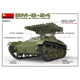 Mini Art 35234 BM-8-24 S-P Rocket Launcher w/int.