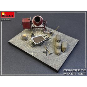 Mini Art 35593 Concrete Mixer Set