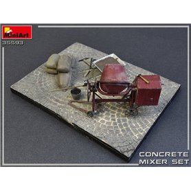 Mini Art 35593 Concrete Mixer Set