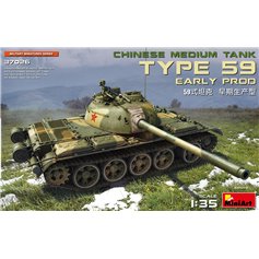 Mini Art 1:35 Type 59 wczesna wersja CHINESE MEDIUM TANK