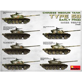 Mini Art 1:35 Type 59 wczesna wersja CHINESE MEDIUM TANK