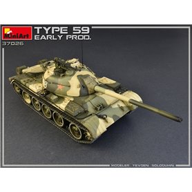 Mini Art 1:35 Type 59 wczesna wersja CHINESE MEDIUM TANK