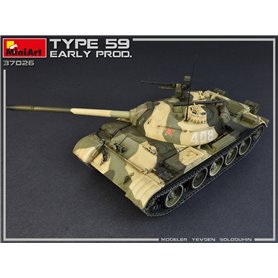 Mini Art 1:35 Type 59 wczesna wersja CHINESE MEDIUM TANK