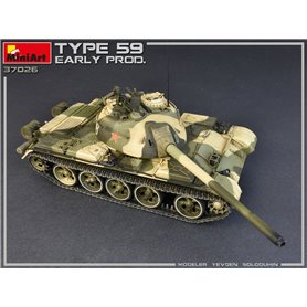 Mini Art 1:35 Type 59 wczesna wersja CHINESE MEDIUM TANK