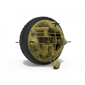 Mini Art 40006 Kugelpanzer 41(r) w/interior set