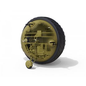 Mini Art 40006 Kugelpanzer 41(r) w/interior set