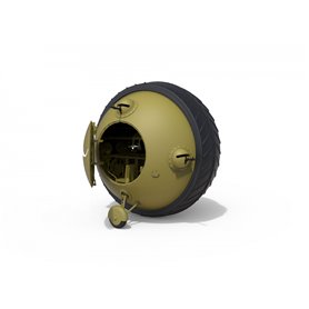 Mini Art 40006 Kugelpanzer 41(r) w/interior set