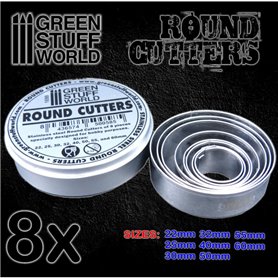 Green Stuff World Stainsteel Round Cutters