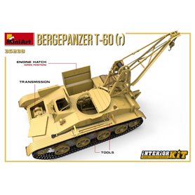 Mini Art 1:35 Bergepanzer T-60(r) z wnętrzem