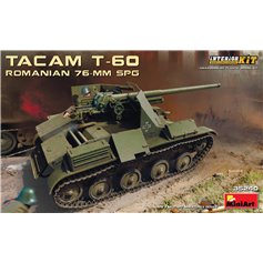 Mini Art 1:35 ROMANIAN 76mm SPG Tacam T-60 w/interior