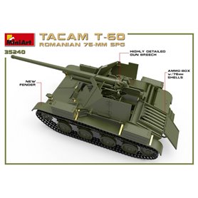 Mini Art 1:35 ROMANIAN 76mm SPG Tacam T-60 z wnętrzem