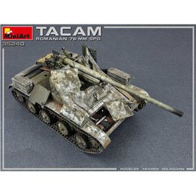 Mini Art 1:35 ROMANIAN 76mm SPG Tacam T-60 z wnętrzem