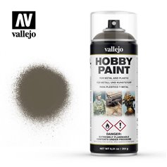 Vallejo 28005 HOBBY PAINT - Podkład akrylowy AFV COLOR - UK OLIVE DRAB - 400ml